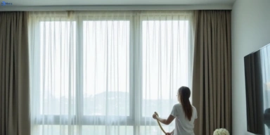 Delicate sheer drape cleaning mount-crosby Matty Curtain Cleaning